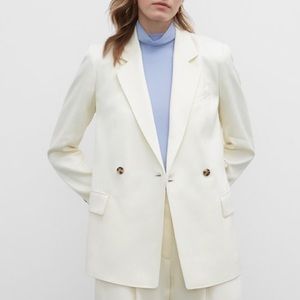 Club Monaco Oversized D-Ring Blazer (XS)